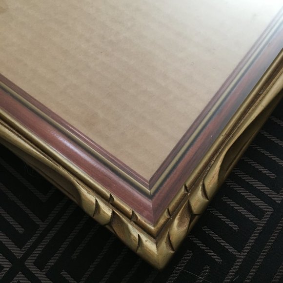 Vintage Wooden Handmade Shadow Box Frame with 'Le Petit Prince' Print - Picture 8 of 14